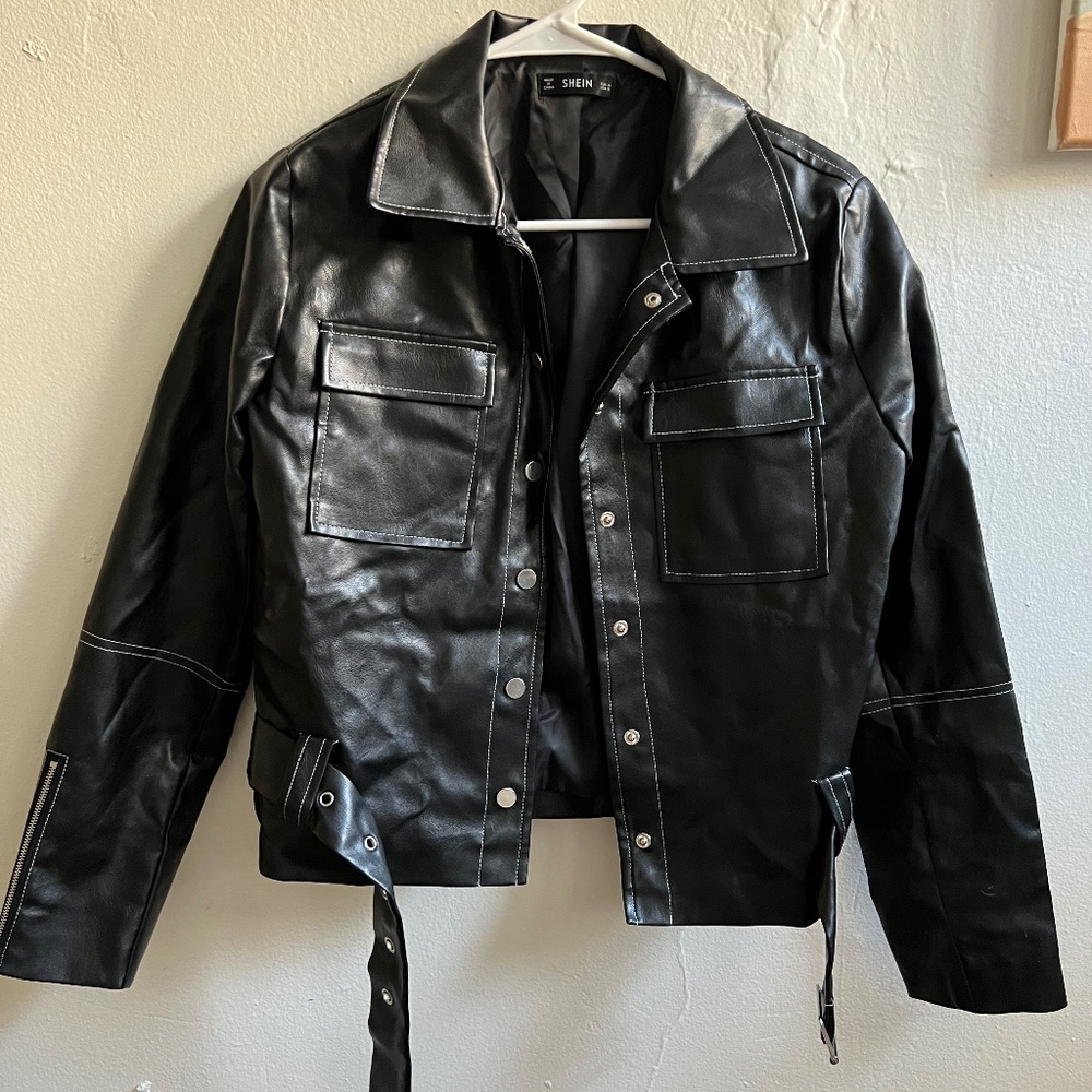 Shein Faux Leather jacket